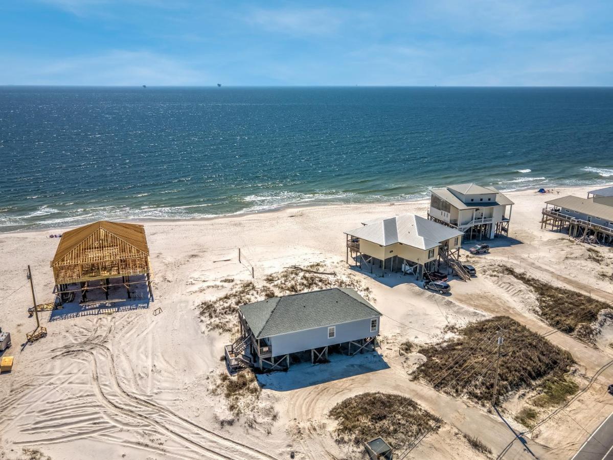 Island Sun - First Row Beach House! Fun And Games Galore - Including A Private Volleyball Pit! Home Dauphin Island Exterior photo